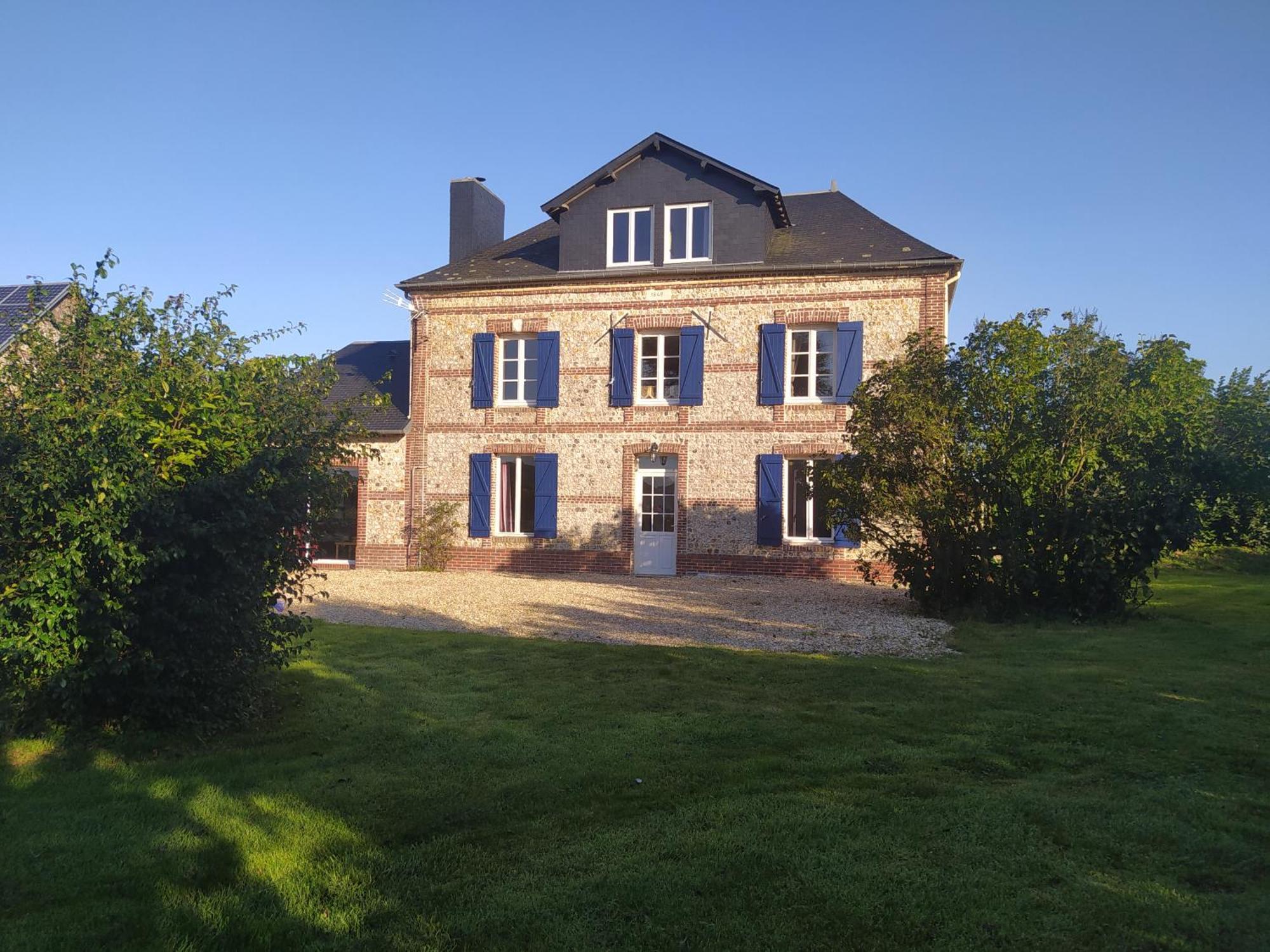 Chambres D'Hotes " Le Clos Des Colimacons " Maniquerville Exteriör bild
